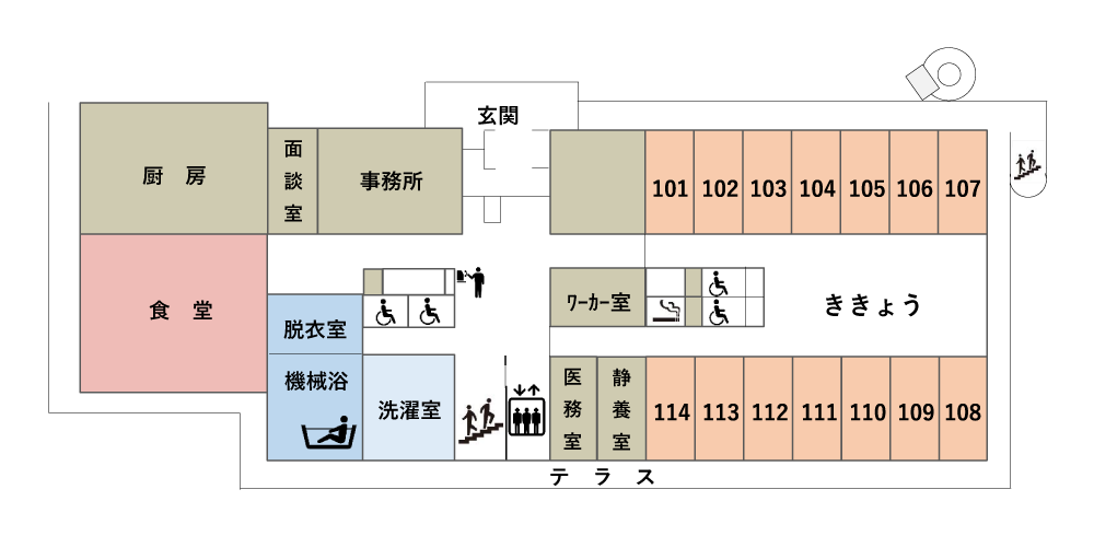 館内1F